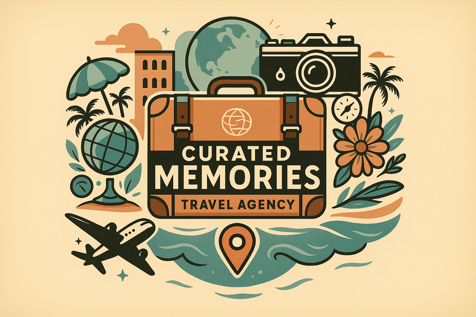 Curated Memories Travel logo